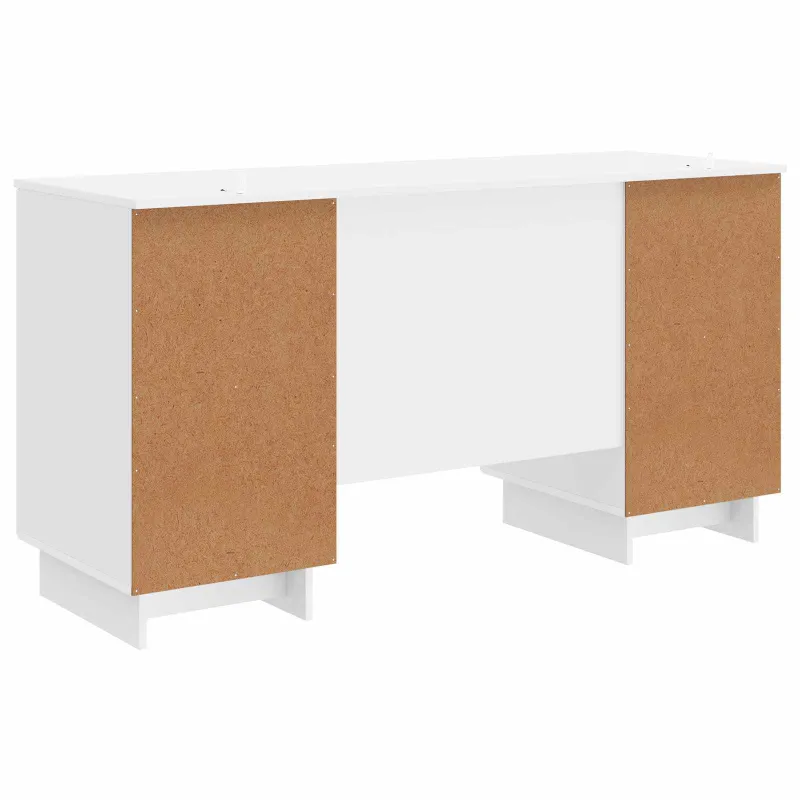 Stalas Itin blizgi balta Apdirbta mediena 142,5 x 50 x 75 cm