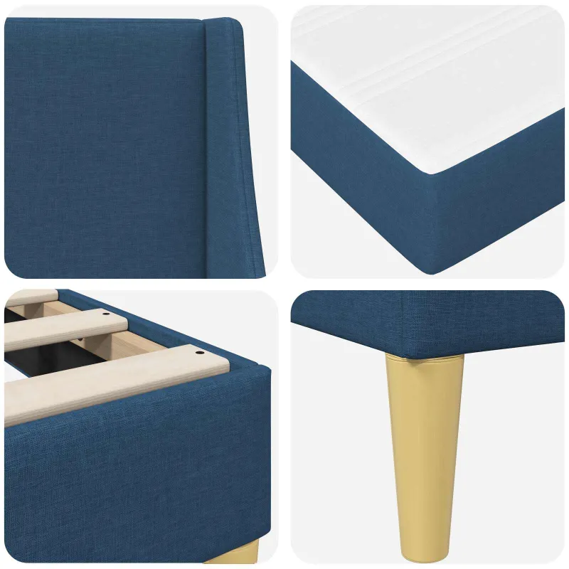 Lovos rėmas su čiužiniu su galvūgalio Poliesteris