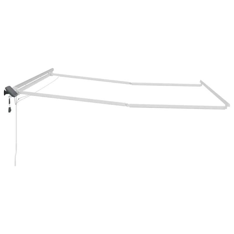 Markizės rėmas Balta 400 × 300 cm Aliuminis