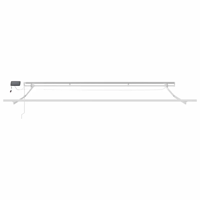 Markizės rėmas Balta 400 × 350 cm Aliuminis