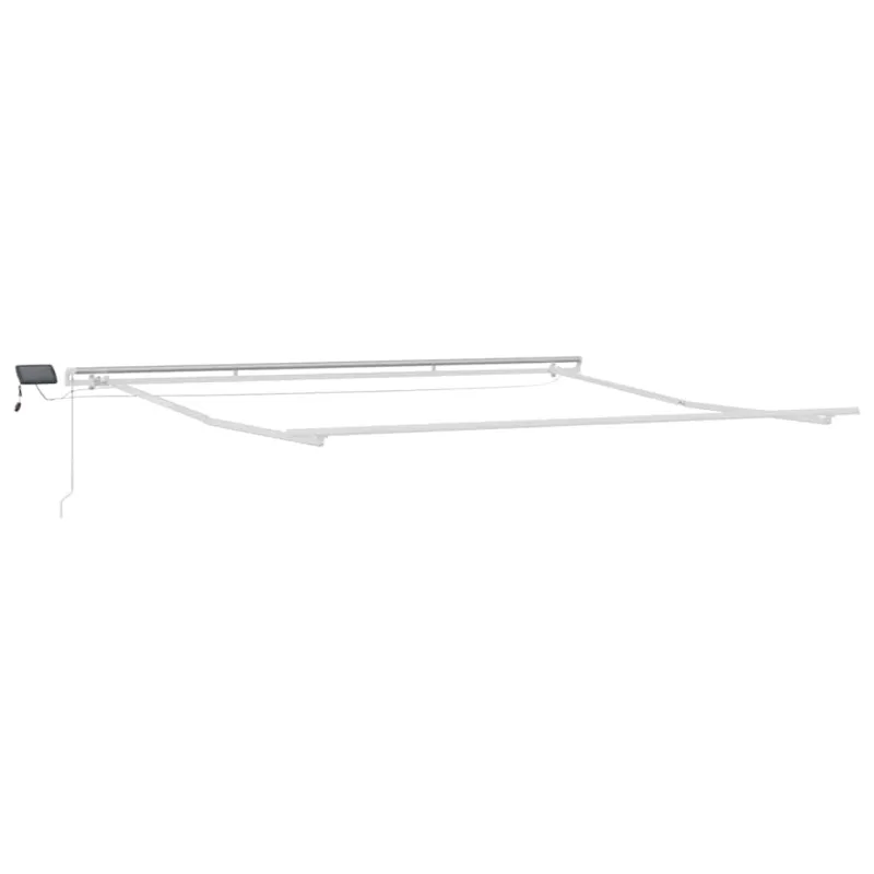 Markizės rėmas Balta 500 × 350 cm Aliuminis