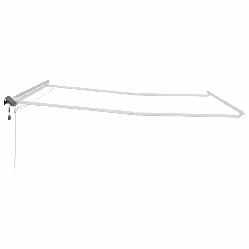 Markizės rėmas Balta 500 × 350 cm Aliuminis