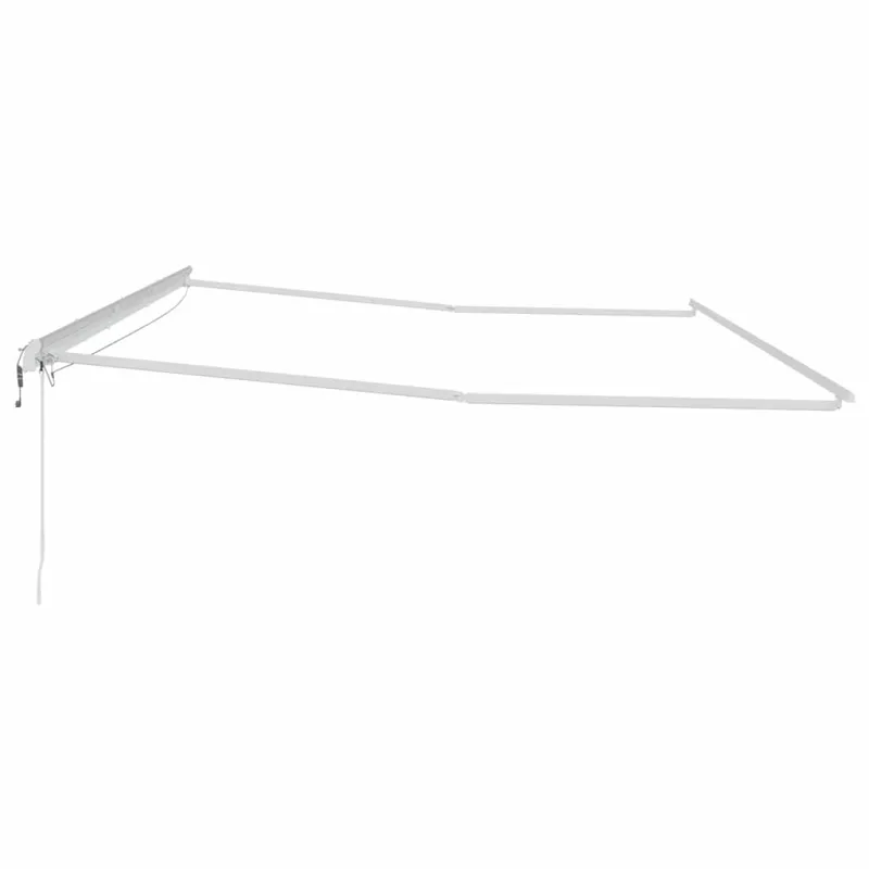 Markizės rėmas Balta 600 × 300 cm Aliuminis