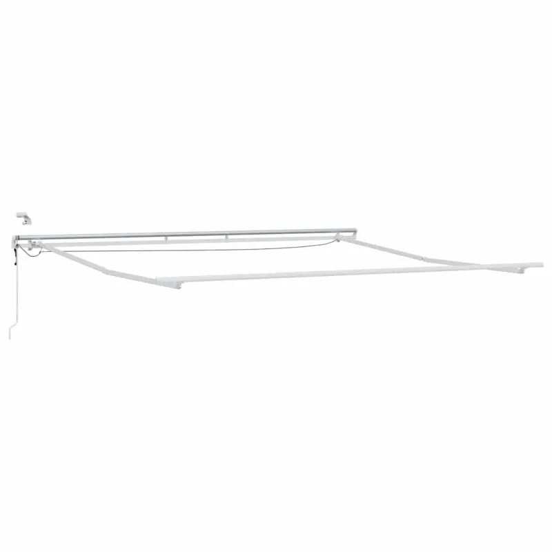 Markizės rėmas Balta 450 × 350 cm Aliuminis