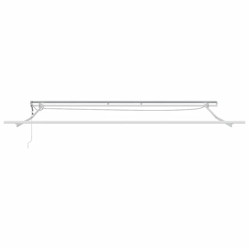 Markizės rėmas Balta 450 × 350 cm Aliuminis