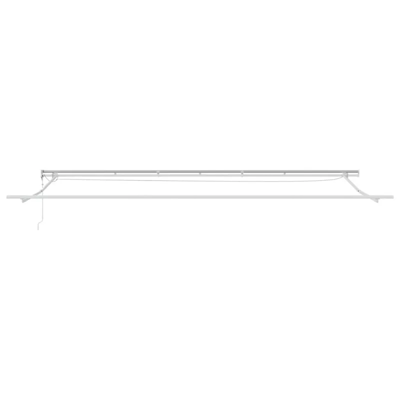 Markizės rėmas Balta 600 × 350 cm Aliuminis