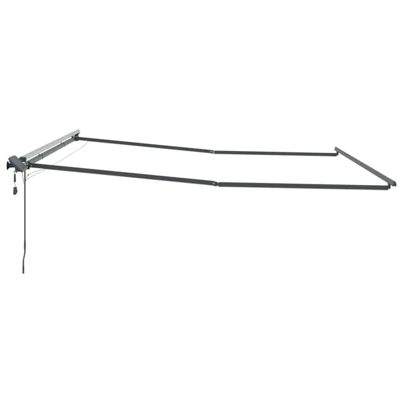 Markizės rėmas Antracitas 500 × 350 cm Aliuminis