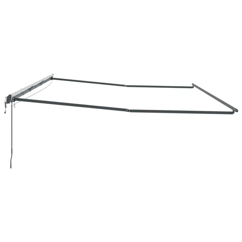 Markizės rėmas Antracitas 600 × 350 cm Aliuminis