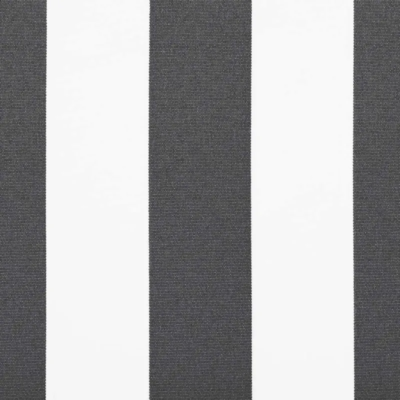 Ištraukiama markizė, antracito/balta, 3x2,5m, audinys/aliuminis