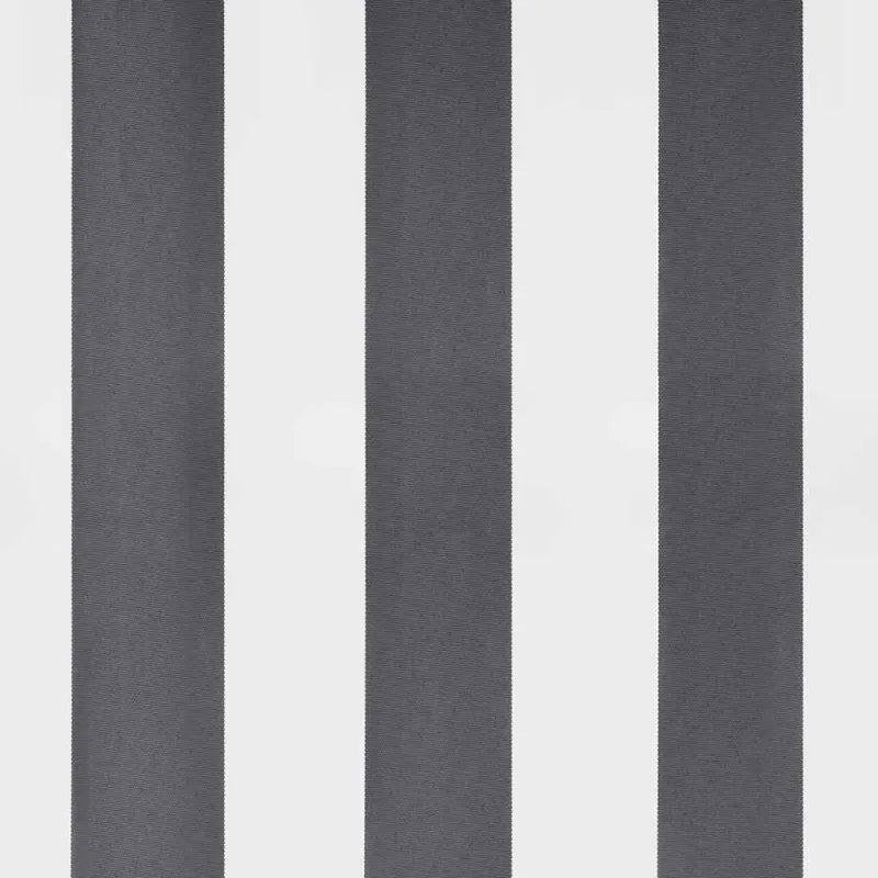Ištraukiama markizė, antracito/balta, 3,5x2,5m, audinys
