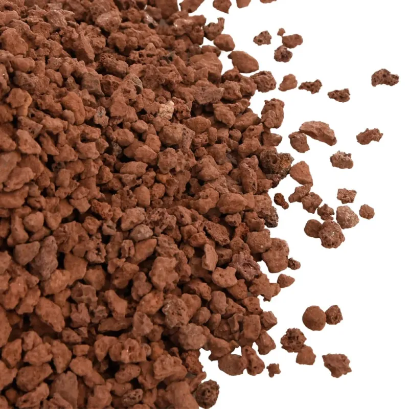 Vulkaninės uolienos, raudonos spalvos, 10kg, 5–8mm