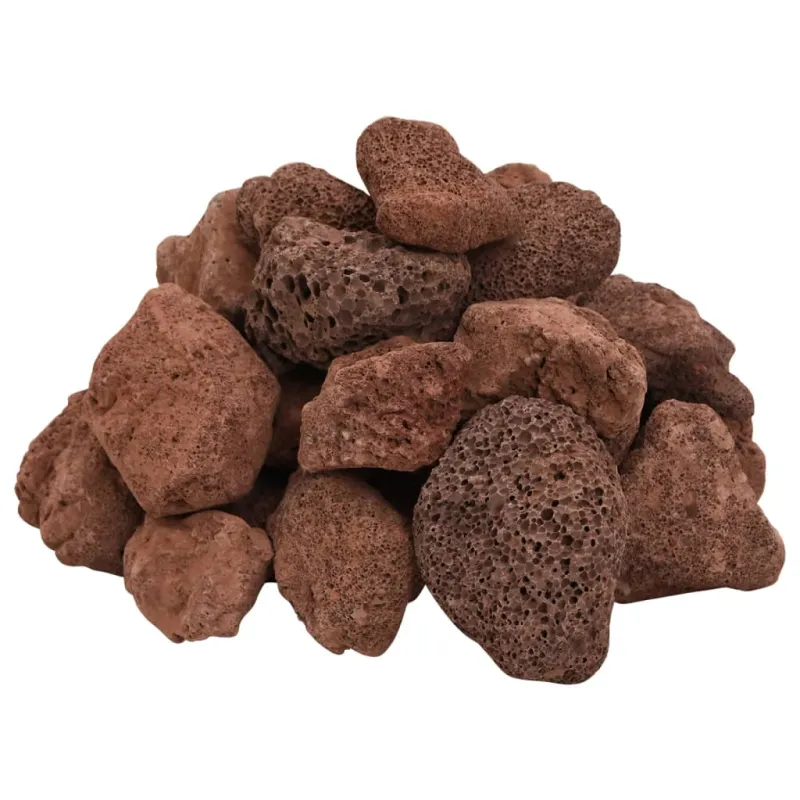 Vulkaninės uolienos, raudonos spalvos, 25kg, 5–8cm