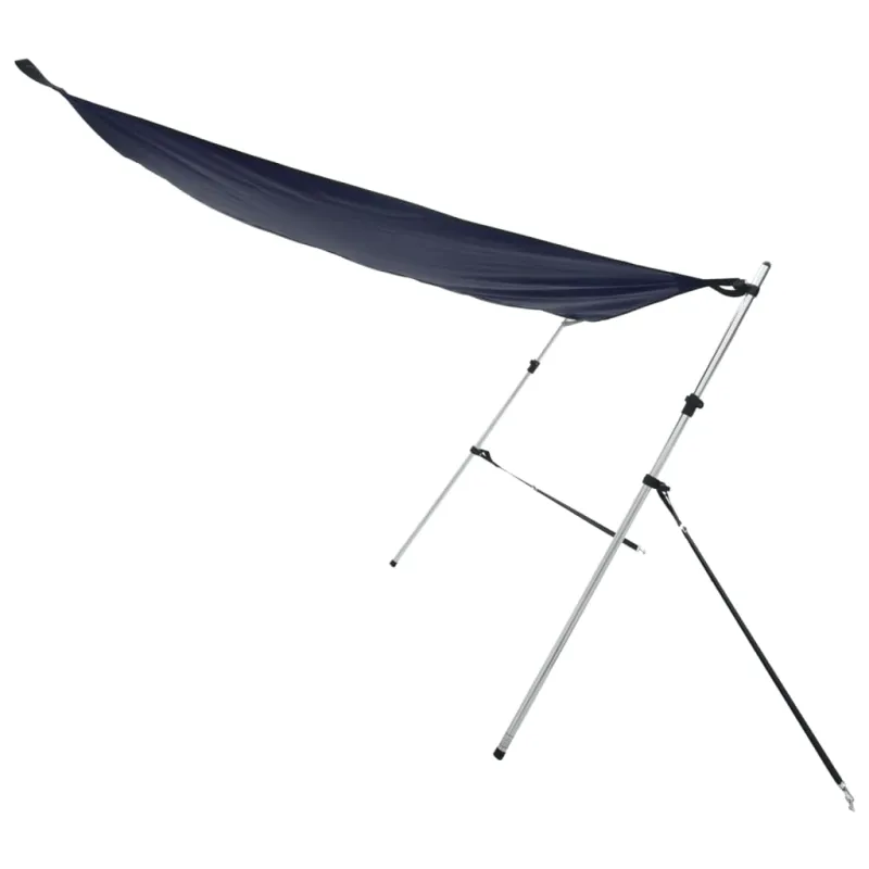T uždangos prailginimo rinkinys, mėlynas, 170x170x(113-182,5)cm
