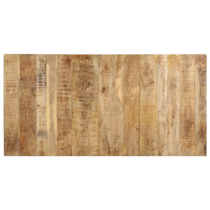 Valgomojo stalas, 180x90x76cm, neapdorota mango mediena