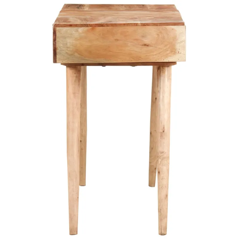 Kosmetinis staliukas su veidrodžiu, 112x45x76cm, akacija