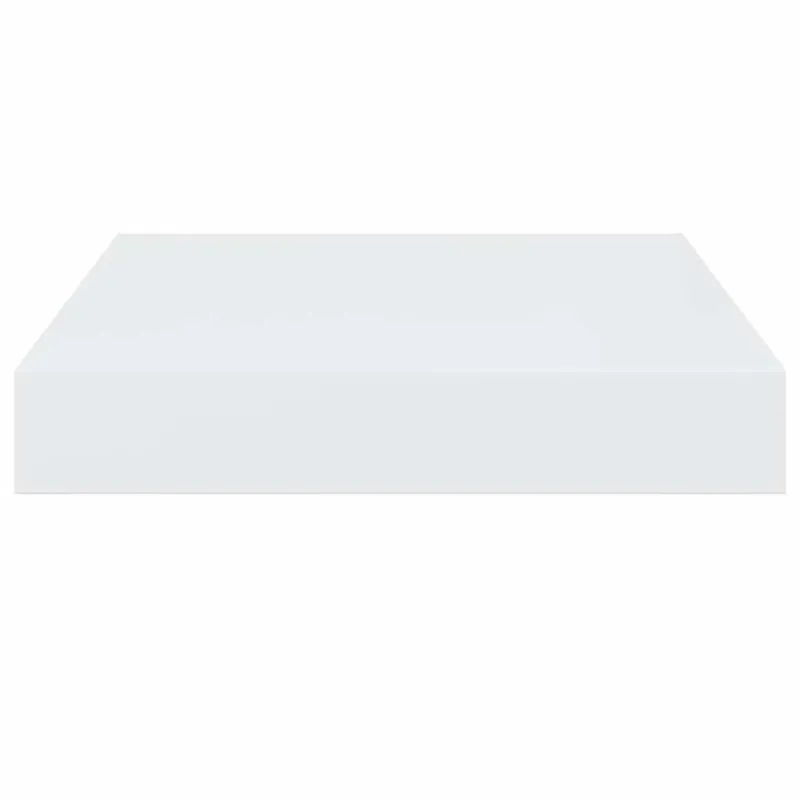 Pakabinamos lentynos, 2vnt., baltos, 23x23,5x3,8cm, MDF