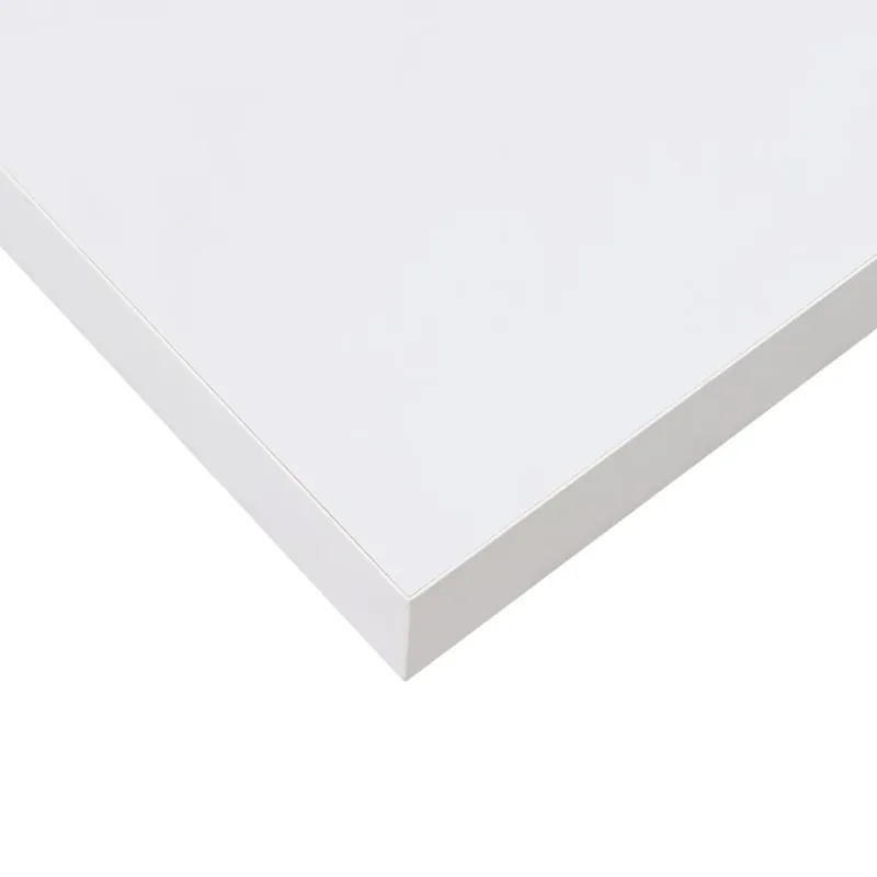Pakabinamos lentynos, 2vnt., baltos, 23x23,5x3,8cm, MDF