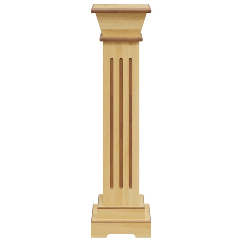 Stovas augalams-stačiakampė kolona, medienos, 17x17x66cm, MDF
