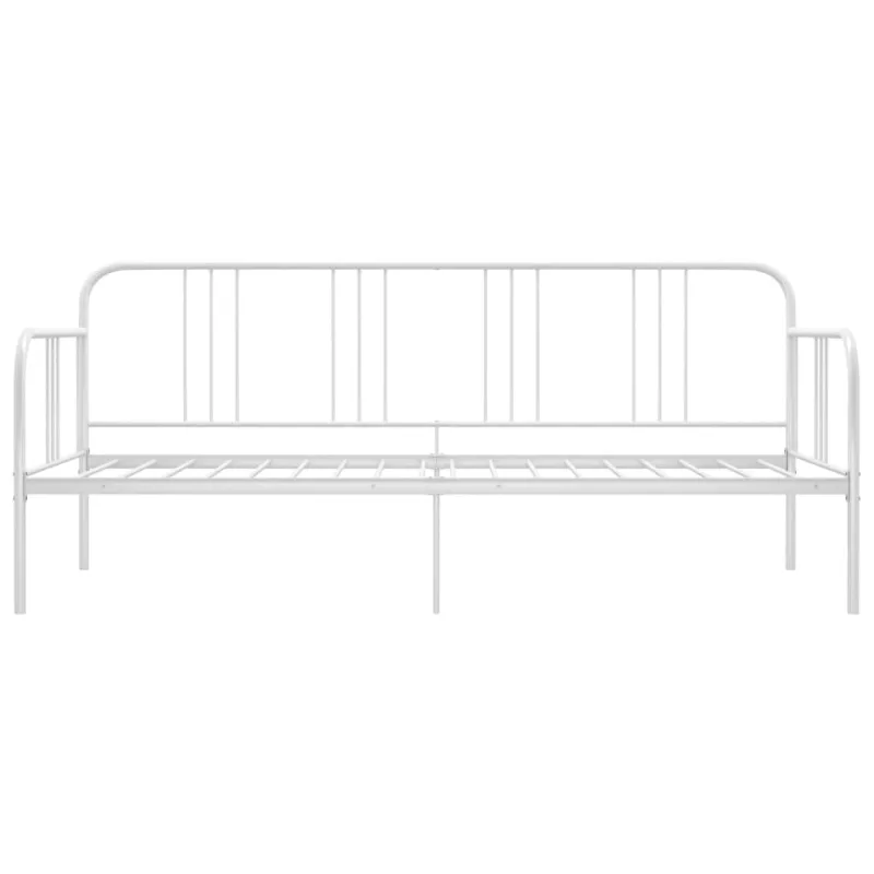 Sofos-lovos rėmas, baltos spalvos, 90x200cm, metalas