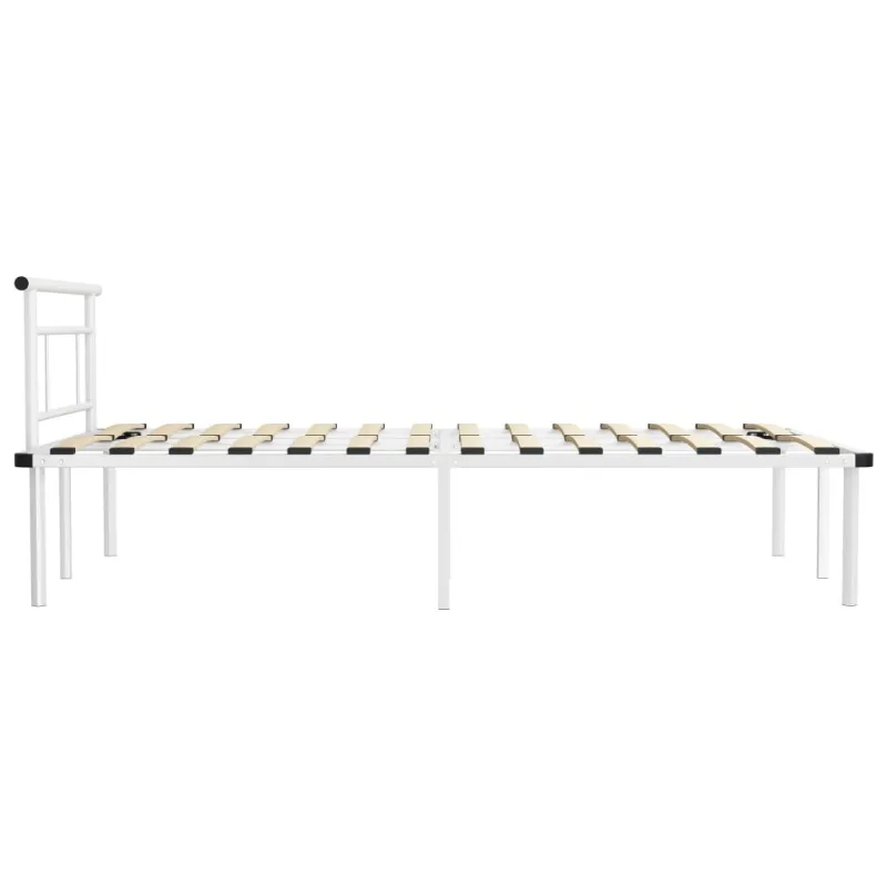 Lovos rėmas, baltos spalvos, 120x200cm, metalas