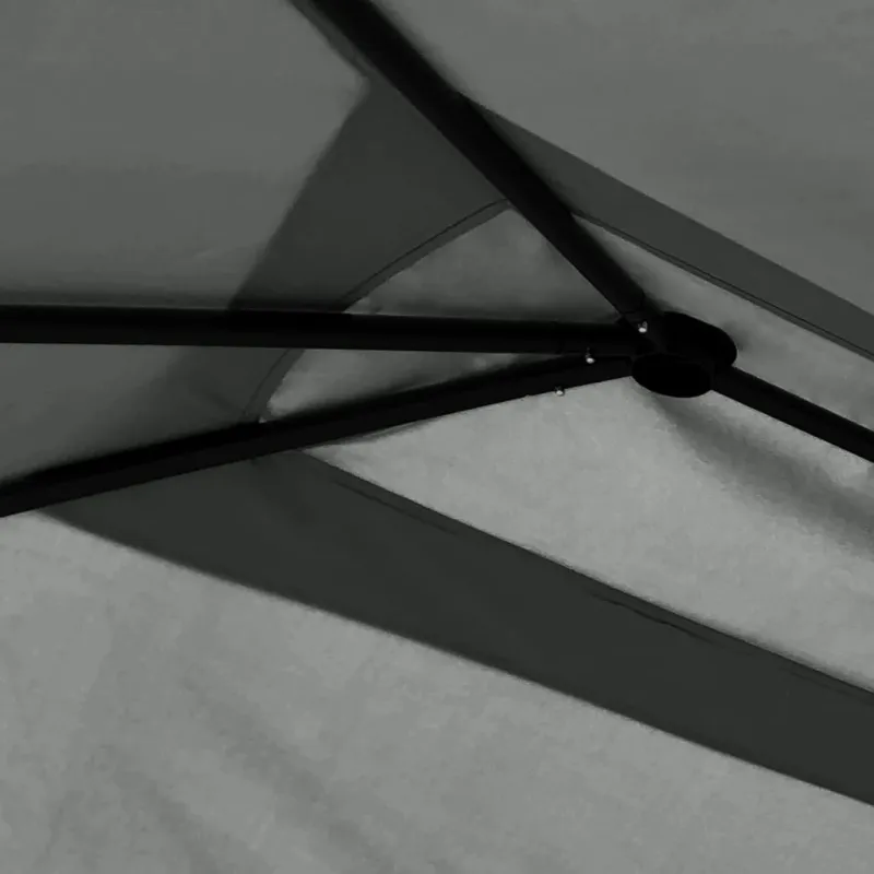 Pavėsinė, antracito spalvos, 2,98x5,3x2,59m, 160g/m²