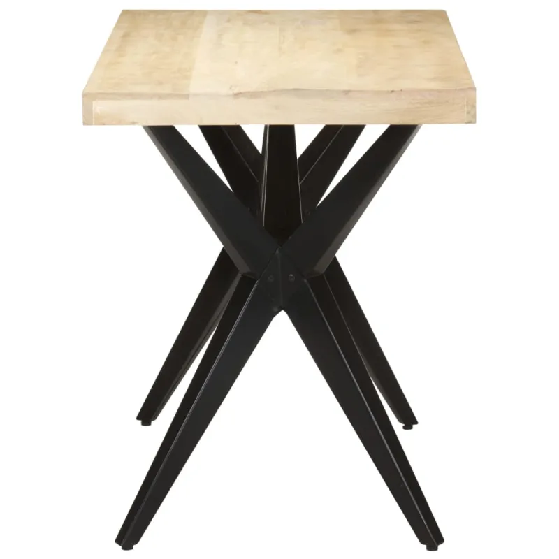 Valgomojo stalas, 120x60x76cm, mango medienos masyvas