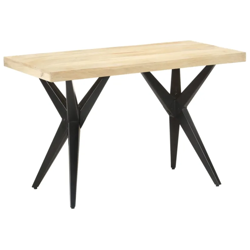 Valgomojo stalas, 120x60x76cm, mango medienos masyvas