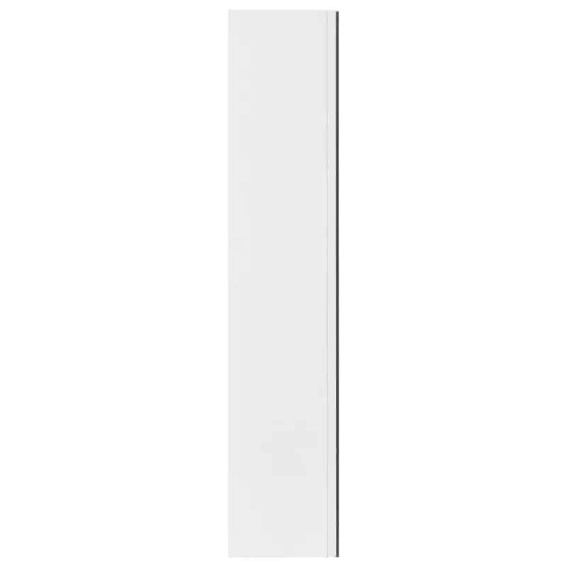 Veidrodinė vonios kambario spintelė, balta, 60x15x75cm, MDF