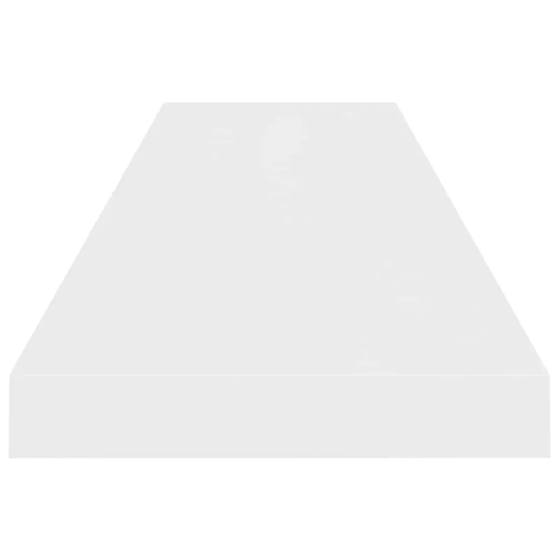 Pakabinamos lentynos, 4vnt., baltos, 90x23,5x3,8cm, MDF