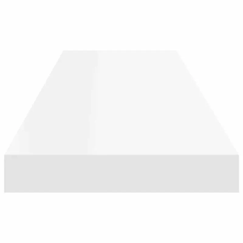 Pakabinamos lentynos, 4vnt., baltos, 90x23,5x3,8cm, MDF