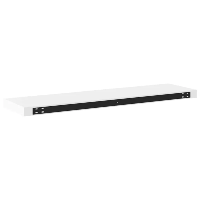 Pakabinamos lentynos, 4vnt., baltos, 90x23,5x3,8cm, MDF