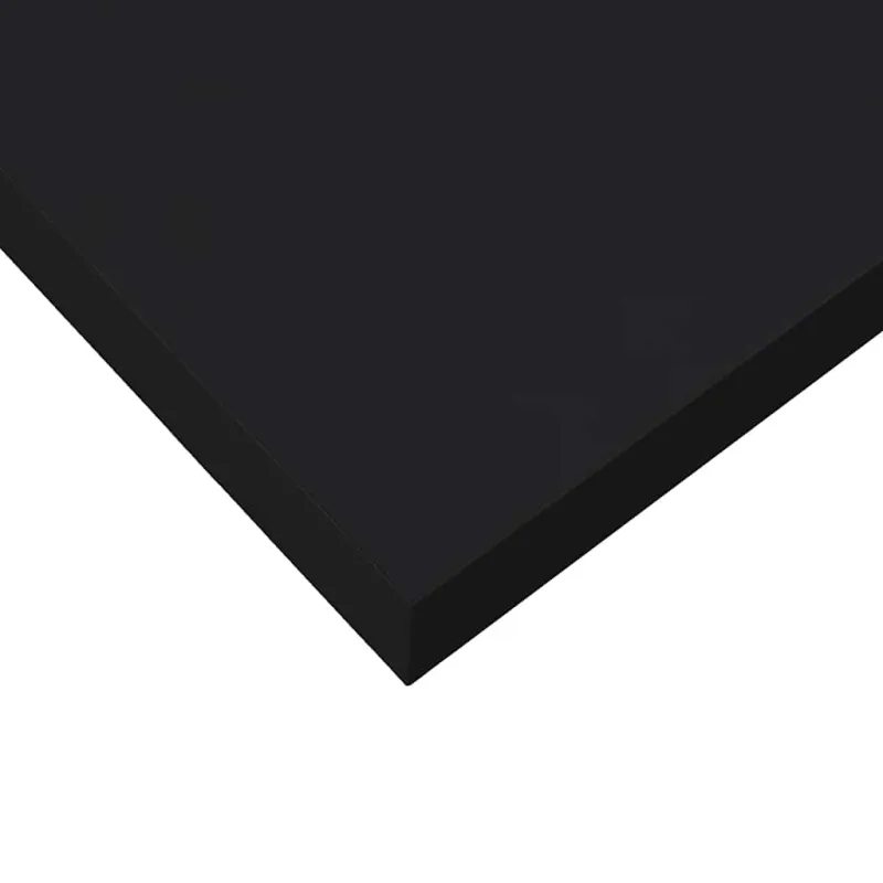 Pakabinamos lentynos, 2vnt., juodos, 120x23,5x3,8cm, MDF