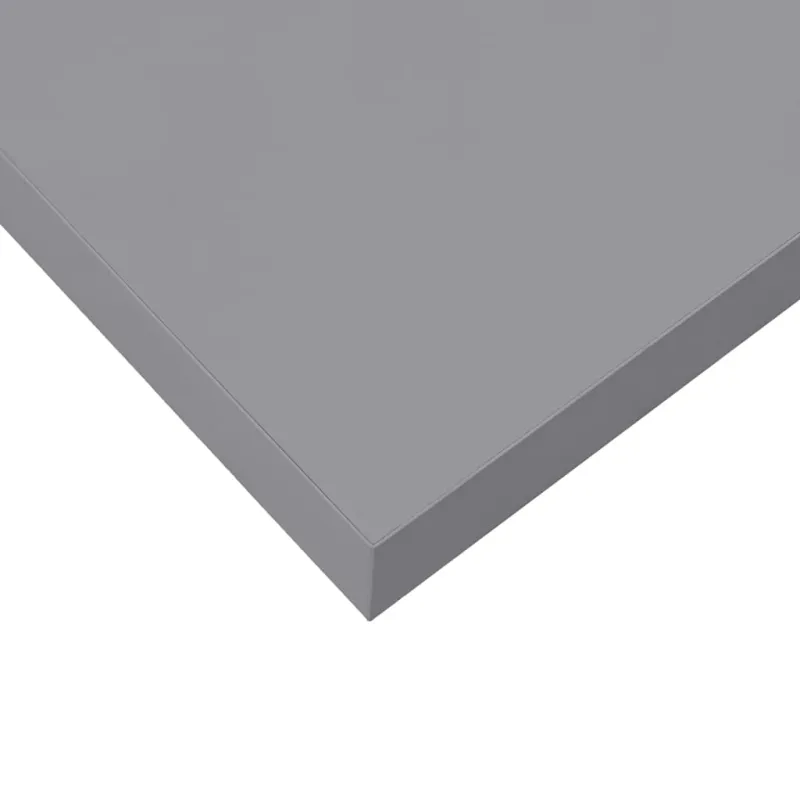 Pakabinama sieninė lentyna, pilkos spalvos, 50x23x3,8cm, MDF