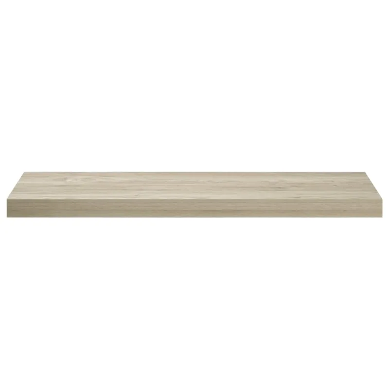 Pakabinamos lentynos, 2vnt., ąžuolo, 80x23,5x3,8cm, MDF