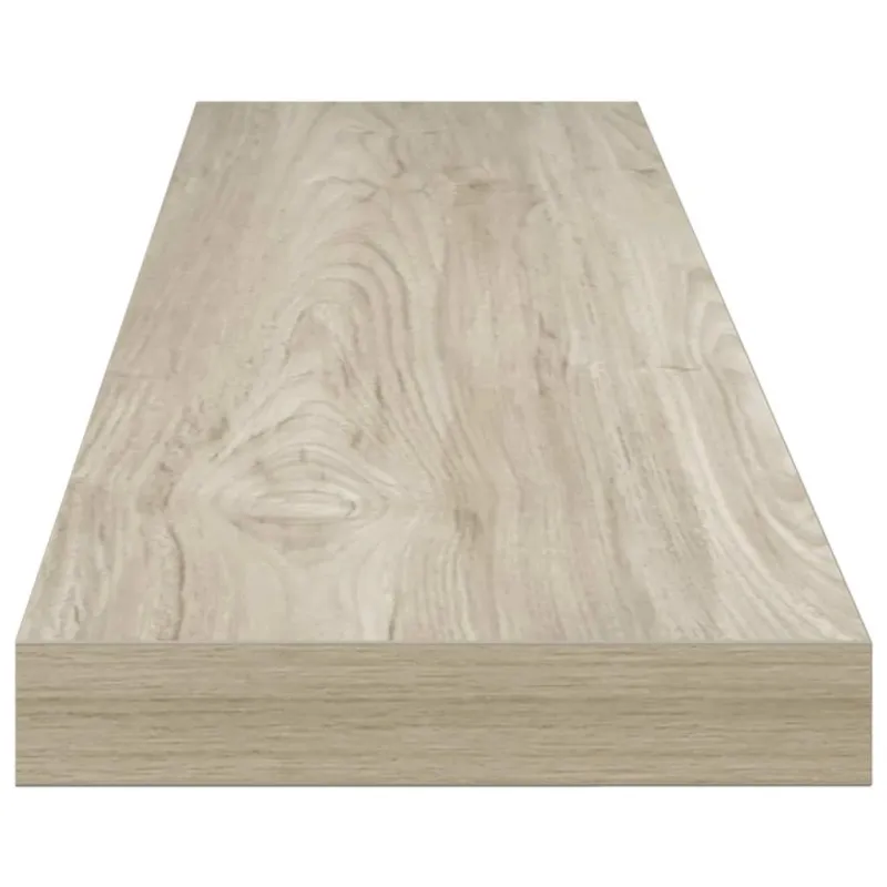 Pakabinama sieninė lentyna, ąžuolo spalvos, 120x23,5x3,8cm, MDF