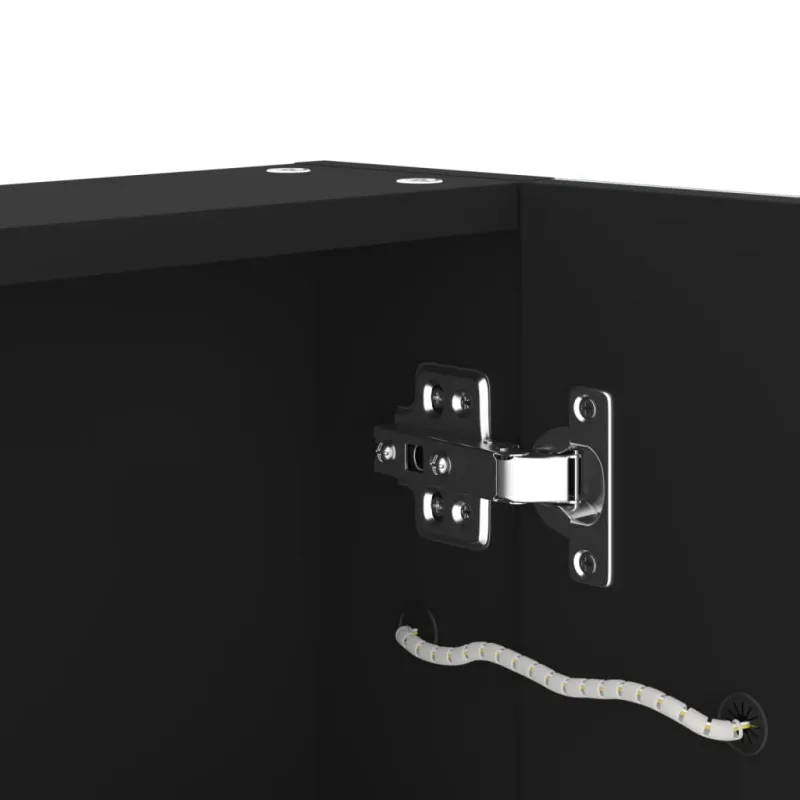 Veidrodinė vonios spintelė su LED apšvietimu, 50x13x70cm