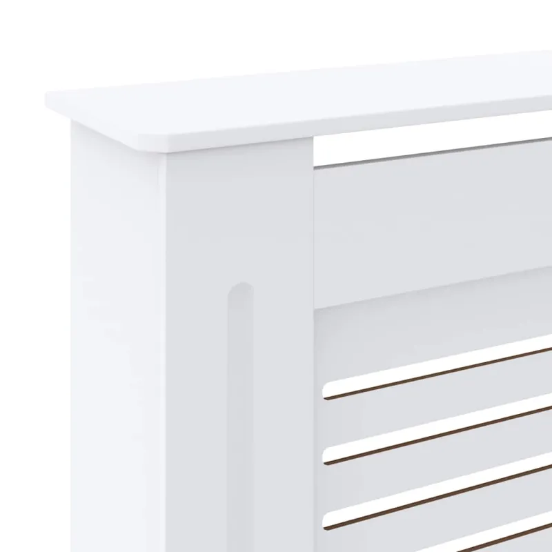 Radiatoriaus uždangalas, baltos spalvos, 205cm, MDF