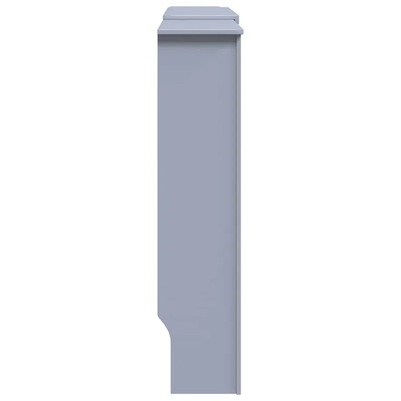 Radiatoriaus uždangalas, pilkos spalvos, 205cm, MDF