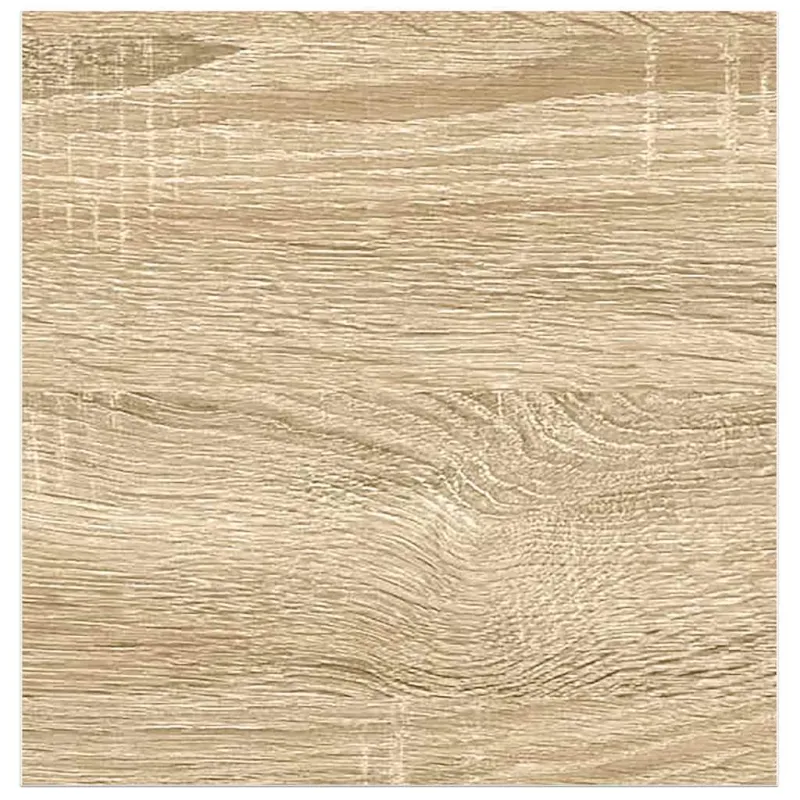 Pakabinamos lentynos, 2vnt., ąžuolo/baltos, 23x23,5x3,8cm, MDF
