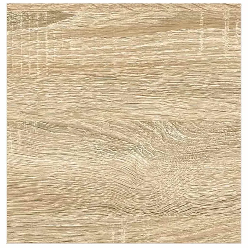 Pakabinamos lentynos, 4vnt., ąžuolo/baltos, 23x23,5x3,8cm, MDF