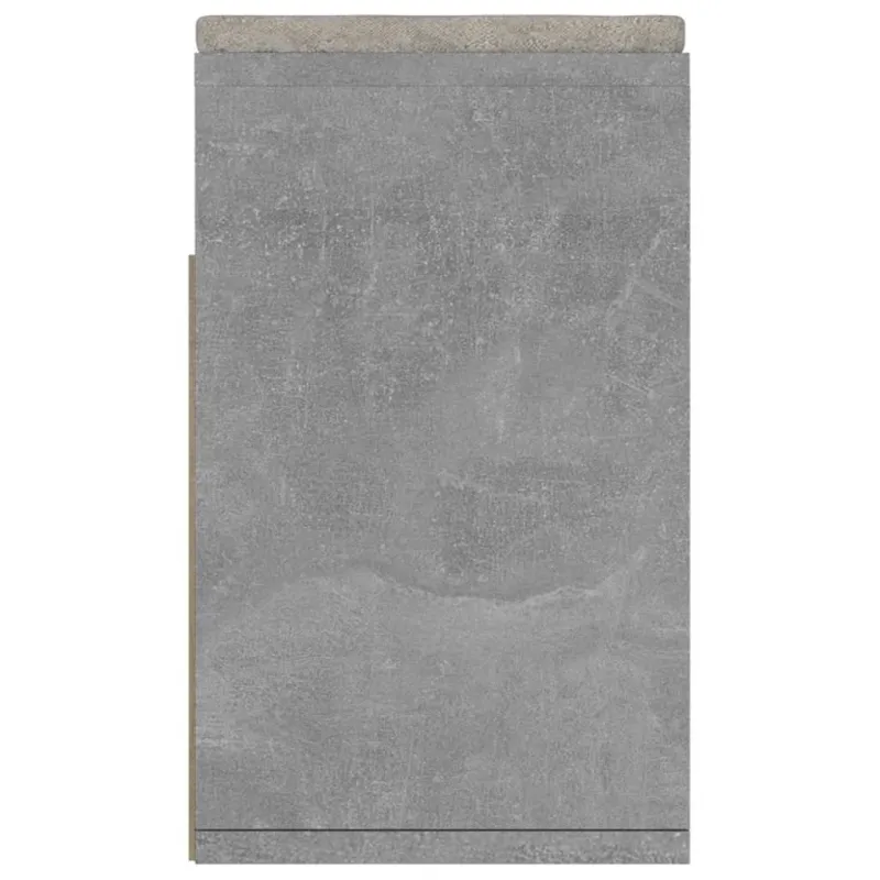 Batų suoliukas su pagalvėle, betono, 104x30x49cm, mediena