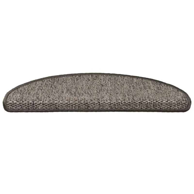 Lipnūs laiptų kilimėliai, 15vnt., pilki ir smėlio , 65x21x4cm