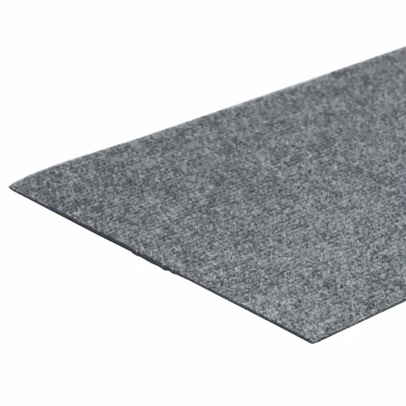 Laiptų kilimėliai, lipnūs, 15 vnt., 60x25 cm, šviesiai pilki, stačiakampiai