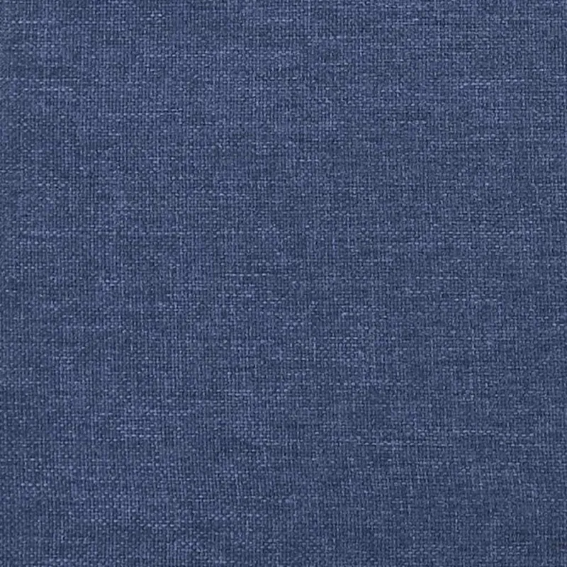 Lova su spyruoklėmis ir čiužiniu, mėlyna, 120x190cm, audinys