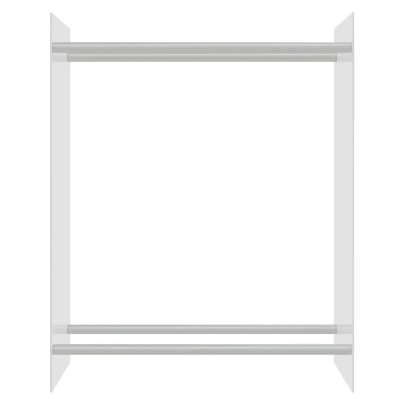 Stovas malkoms, skaidrus, 80x35x100cm, grūdintas stiklas