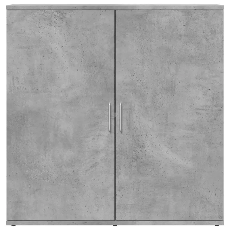 Šoninės spintelės, 2vnt., betono, 79x38x80cm, apdirbta mediena