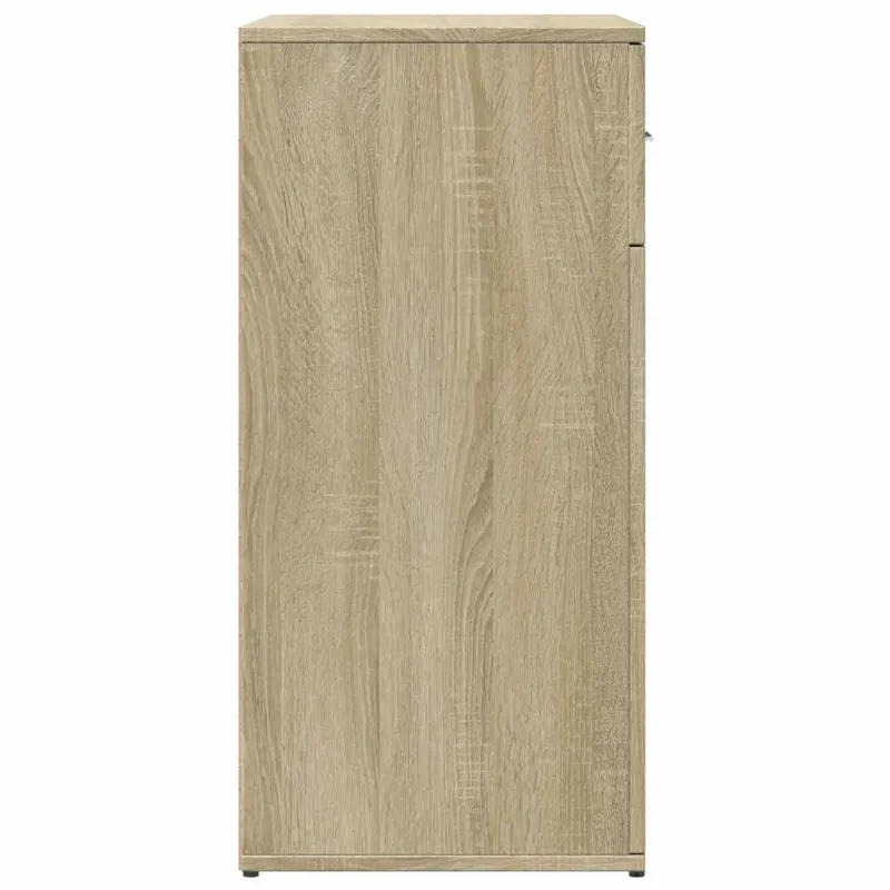 Šoninės spintelės, 2vnt., ąžuolo, 79x38x80cm, apdirbta mediena