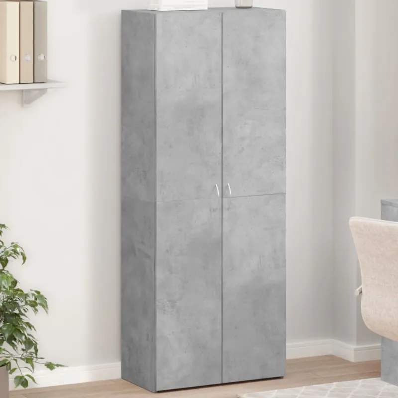 Spintelė dokumentams, betono, 60x32x153cm, apdirbta mediena