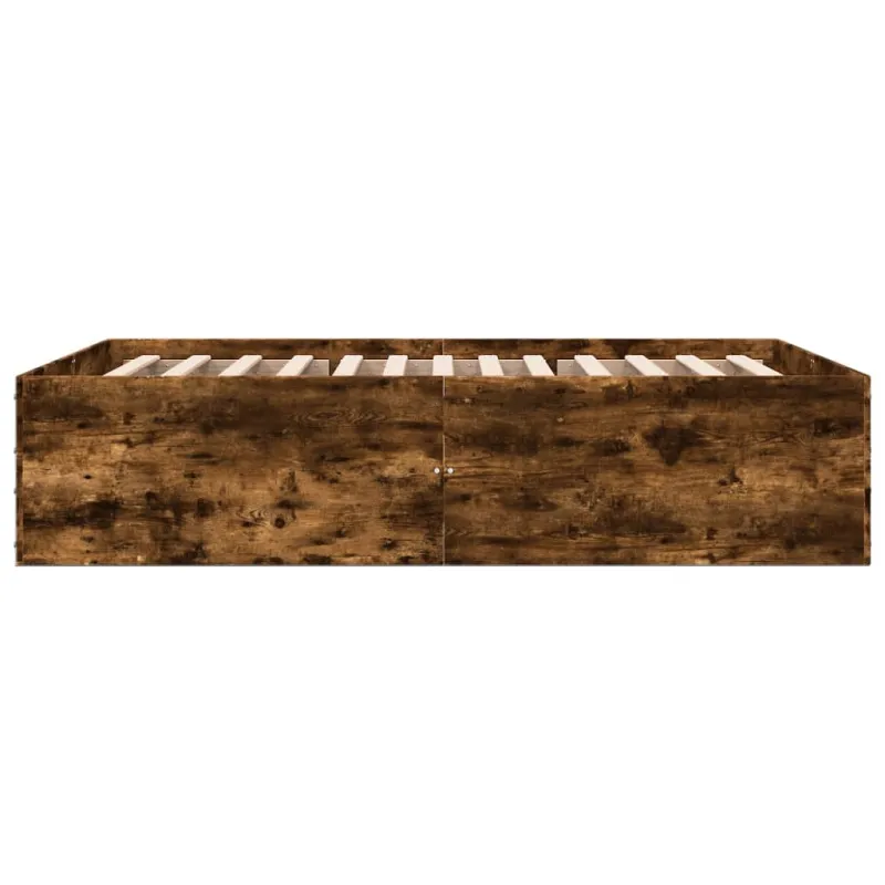 Lovos rėmas, dūminio ąžuolo, 135x190cm, apdirbta mediena