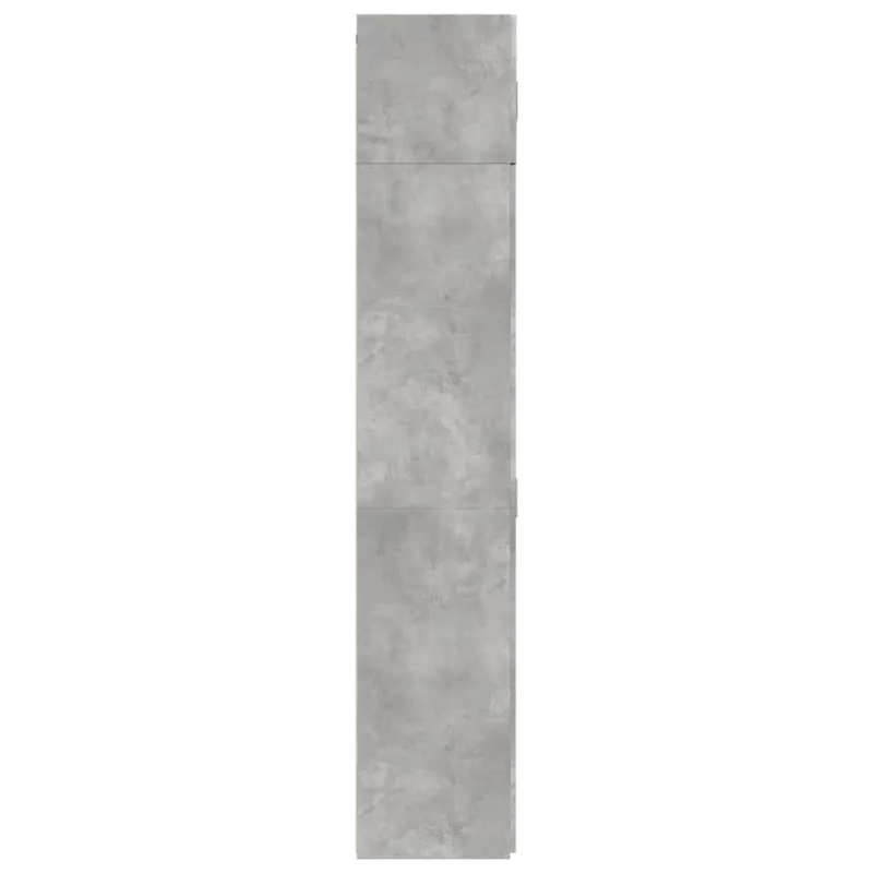 Spintelė daiktams, betono, 70x42,5x225cm, apdirbta mediena